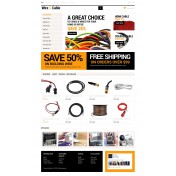 Cords and Wires Store Shop Template
