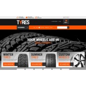 Wheels and Tyres Shop Template