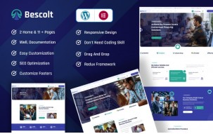 Bescolt - Business Consulting & Financial Advisor WordPress Theme.