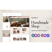 Nestly - Handmade Shop WordPress Elementor Theme