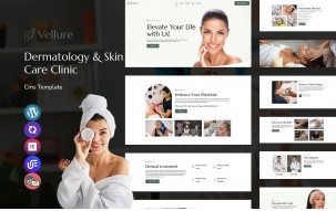 Vellure - Dermatology And Skin Care Clinic Multipurpose Responsive WordPress Theme