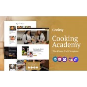 Cooksy - Cooking Classes And Academy WordPress Elementor Theme