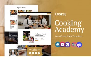 Cooksy - Cooking Classes And Academy WordPress Elementor Theme