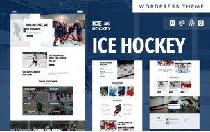 Ice Hockey - Ice Hockey Training & Coaching WordPress Elementor Theme