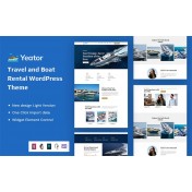 Yeator - Travel & Boat Rental WordPress Theme