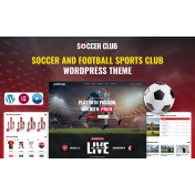 Soccer Club - Soccer and Football Sport Club WordPress Theme