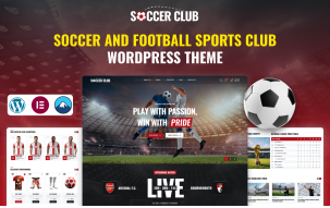 Soccer Club - Soccer and Football Sport Club WordPress Theme