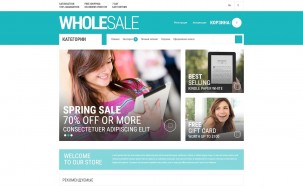 Wholesale Store Responsive Shop Template