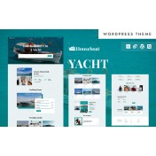 Houseboat - Yacht Cruise & Luxury Boat WordPress Elementor Theme