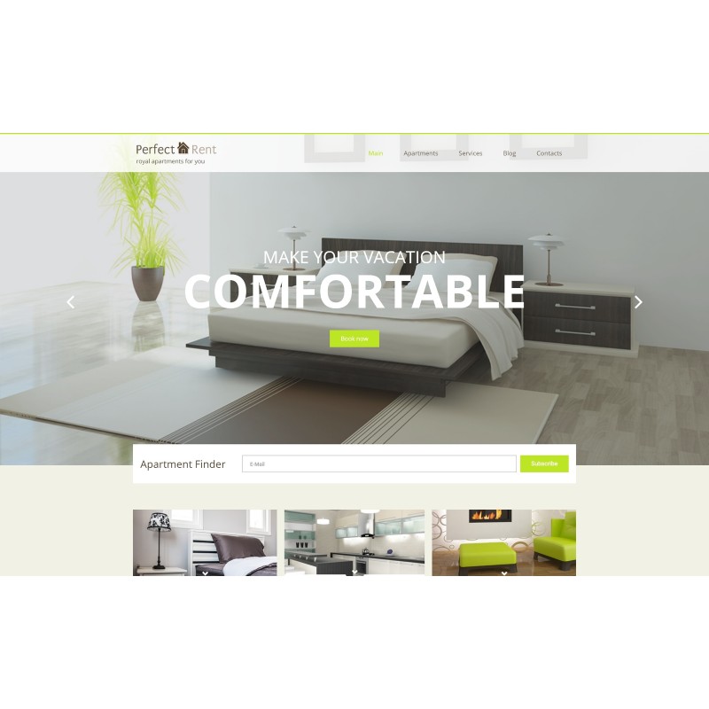 Perfect Rent WordPress Theme