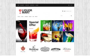 Liquor Mart Shop Template