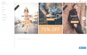 Zizi Shop Template