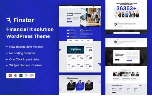 Finstar - Consulting, Financial, It solution WordPress Theme