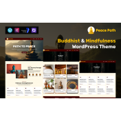 PeacePath &ndash; Buddhist & Mindfulness WordPress Theme