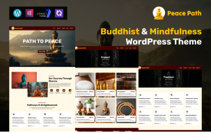 PeacePath &ndash; Buddhist & Mindfulness WordPress Theme
