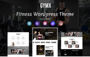 Gymx -GYM And Fitness Multipurpose Responsive WordPress Theme