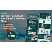 LifePulse &ndash; Medical And Healthcare WordPress Theme