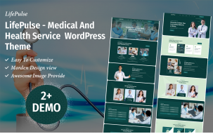 LifePulse &ndash; Medical And Healthcare WordPress Theme