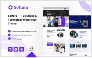 Softora &ndash; IT Solutions & Technology WordPress Theme