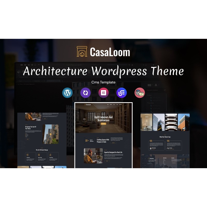 Casaloom - Architecture Multipurpose Responsive WordPress Theme
