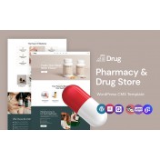 Drug - Pharmacy And Drug Store WordPress Elementor Theme