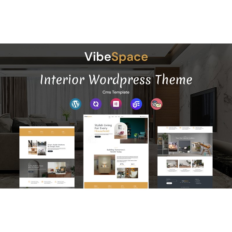 VibeSpace- Interior Design Multipurpose Responsive WordPress Theme