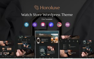 Horoluxe- Watch Store Multipurpose Responsive WordPress Theme