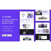 Techbd - IT Solutions and Business Service Responsive WordPress Theme