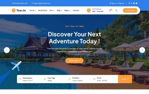 Tourin - Hotel Booking & Travel Agency WordPress Theme