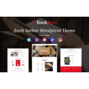 BookBuzz - Book Author Multipurpose Responsive WordPress Theme