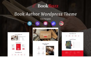 BookBuzz - Book Author Multipurpose Responsive WordPress Theme