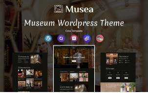 Musea - Museum Multipurpose Responsive WordPress Theme