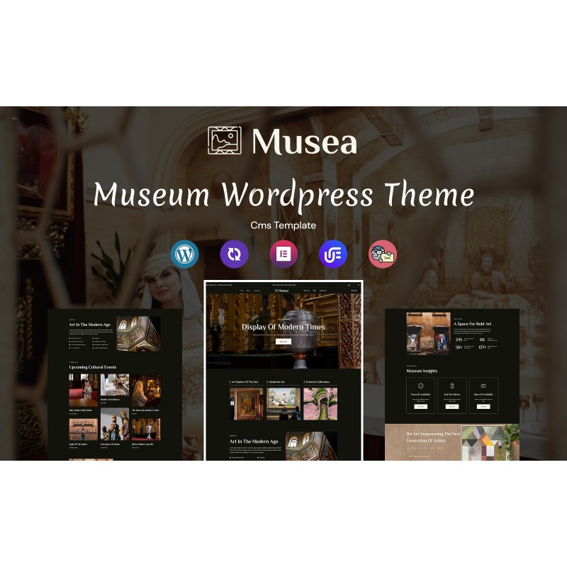 Musea - Museum Multipurpose Responsive WordPress Theme