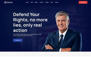Polivot - Election & Political Elementor WordPress Theme