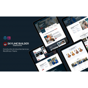 Skyline - Building Construction & Industrial Services WordPress Theme
