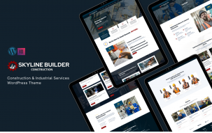 Skyline - Building Construction & Industrial Services WordPress Theme