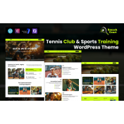 SmashCourt &ndash; Tennis Club & Sports Training WordPress Theme