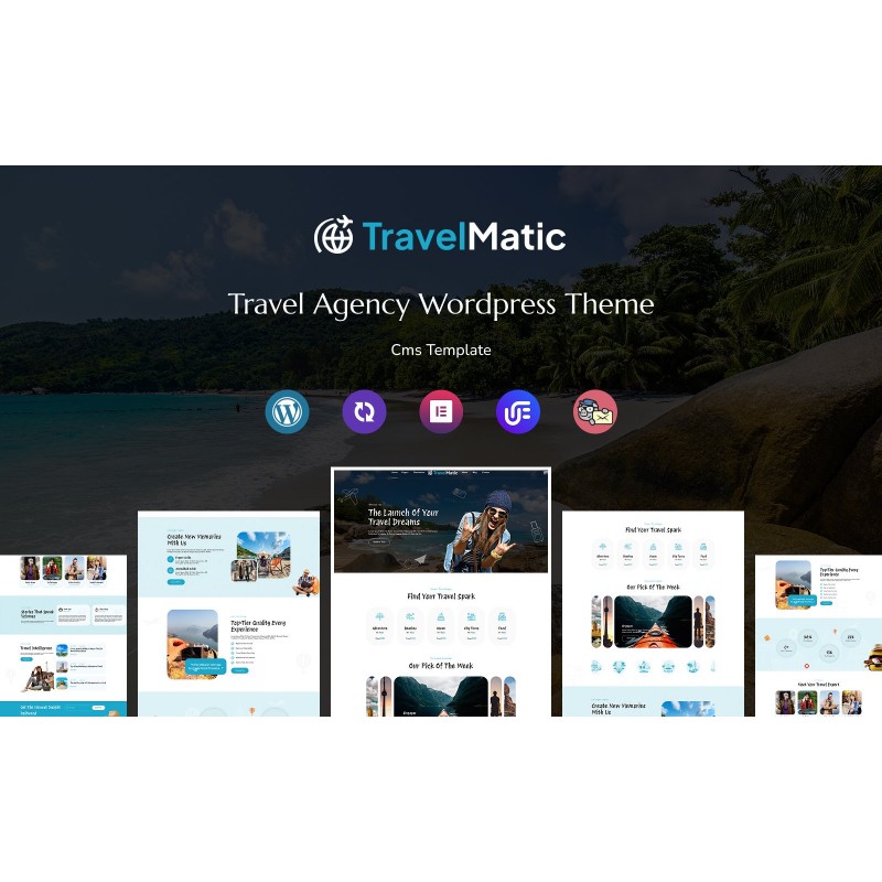 Travelmatic - Travel Agency Multipurpose Responsive WordPress Theme