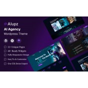 AIupz - AI Agency WordPress Theme