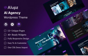 AIupz - AI Agency WordPress Theme