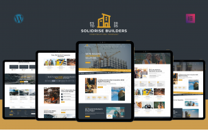 Solid Rise - Building Construction & Architecture Services WordPress Theme