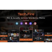 Tech.Fire - Fire And Security Services Multipurpose Responsive WordPress Theme