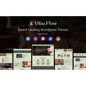 Vibe.Flow - Sound Healing Therapy Multipurpose Responsive WordPress Theme