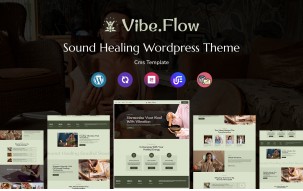 Vibe.Flow - Sound Healing Therapy Multipurpose Responsive WordPress Theme