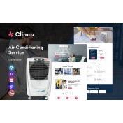 Climoz - Air Conditioning Services Multipurpose Responsive WordPress Theme