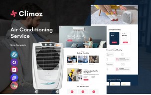 Climoz - Air Conditioning Services Multipurpose Responsive WordPress Theme