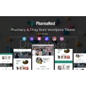 PharmaNest - Pharmacy And Drug Store Multipurpose Responsive WordPress Theme