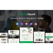ScrubSquad - Cleaning Services Multipurpose Responsive WordPress Theme