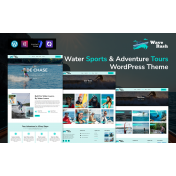 WaveRush &ndash; Water Sports & Adventure Tours WordPress Theme