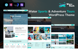 WaveRush &ndash; Water Sports & Adventure Tours WordPress Theme